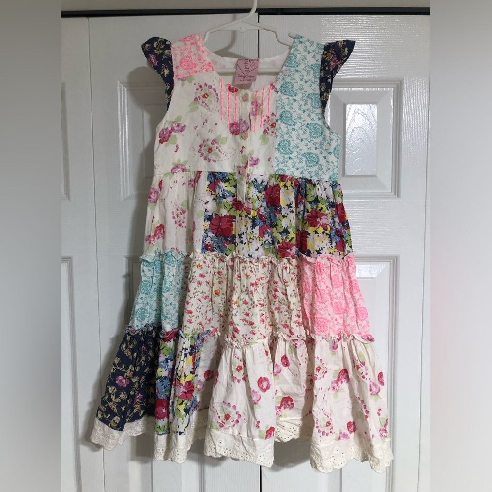 Cutey Couture Patchwork Swing Dress